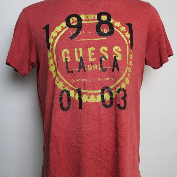 guess jeans t shirt mens